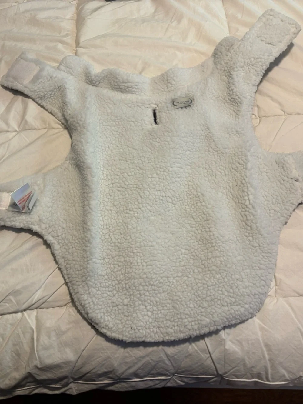 Sherpa-Lined Grey Plaid Dog Jacket “The Prairie” by Rachel Ashwell